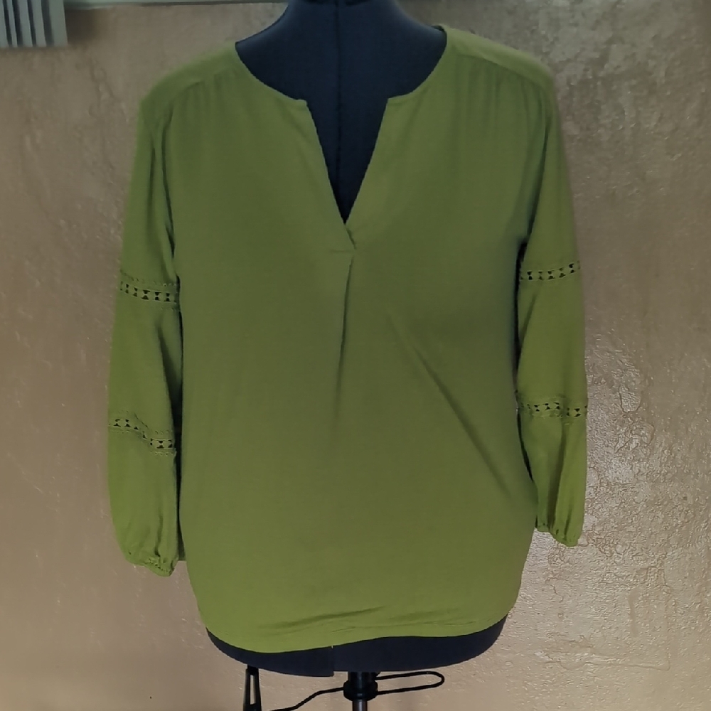 Lime Green Women's Top